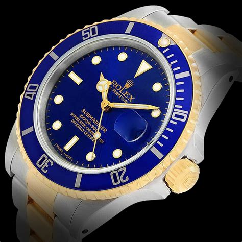 rolex submariner oro quadrante blu|rolex submariner price.